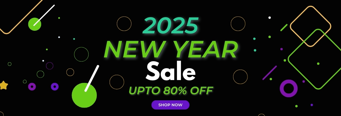 Up to 80% Off New Year Sale